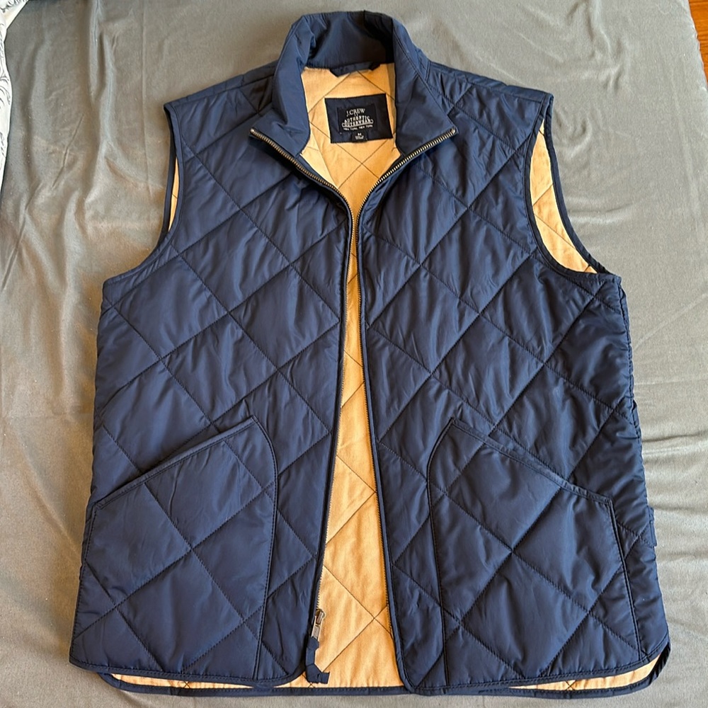 Men’s Navy Blue Vest by J. crew Factory
